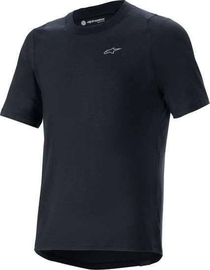 Picture of Alpinestars Koszulka krótki rkaw ALPINESTARS A-DURA DRI WOOL SS JERSEY, Black Rozmiar: XL