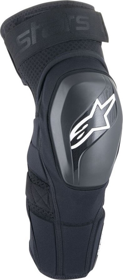Изображение Alpinestars Ochraniacze na kolana ALPINESTARS A-IMPACT PLASMA ELITE SHIELD KNEE PROTECTORS, Black White, Ochrona level 2 Rozmiar: XL