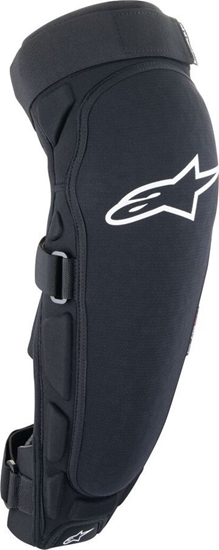 Изображение Alpinestars Ochraniacze na kolana i piszczele ALPINESTARS A-IMPACT PLASMA PRO KNEE SHIN PROTECTORS, Black White, Ochrona level 2 Rozmiar: XL