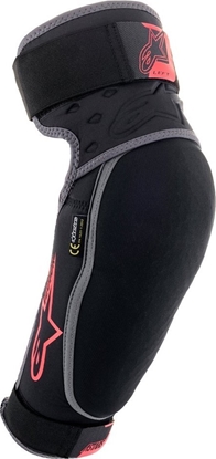 Изображение Alpinestars Ochraniacze na okcie ALPINESTARS VECTOR ELBOW PROTECTORS, Black Anthracite Red, Ochrona level 2 Rozmiar: L/XL