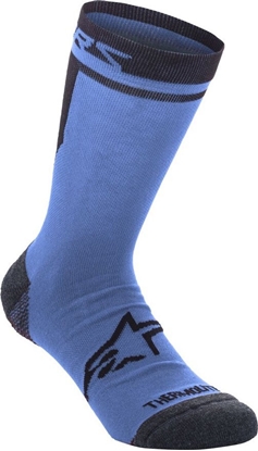 Изображение Alpinestars Skarpetki ALPINESTARS WINTER THERM SOCKS 17, blue black Rozmiar: M