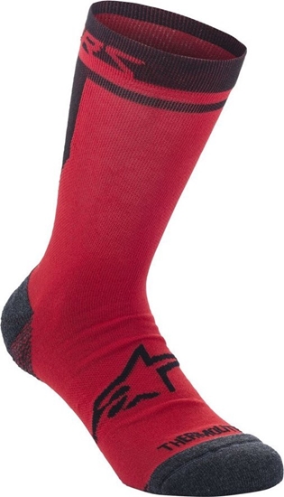 Picture of Alpinestars Skarpetki ALPINESTARS WINTER THERM SOCKS 17, red black Rozmiar: L
