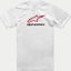 Изображение Alpinestars T-shirt ALPINESTARS ALWAYS 2.0 CSF TEE, White/Red/Black Rozmiar: S