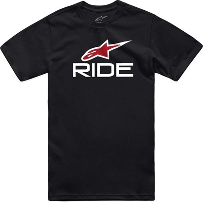Picture of Alpinestars T-shirt ALPINESTARS RIDE 4.0 CSF TEE, Black/White/Red Rozmiar: XXL