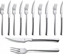 Attēls no Amefa Chuletero 7038 - 12-pc Steak set in window box