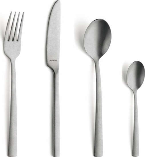 Изображение Amefa Manille 9035 - 16-pc set in vintage box - stainless steel-stonewash