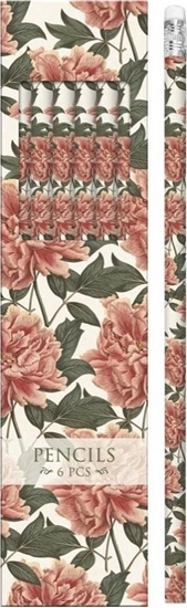 Picture of AMSCAN Oówki ozdobne STPEN18 piwonie - zestaw 6 sztuk