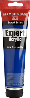 Picture of Amsterdam Expert Series Acrylic Tube 150 ml Phthalo Blue 570