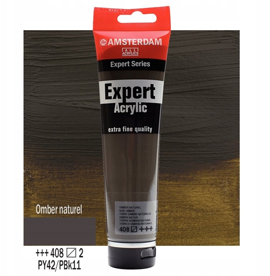 Изображение Amsterdam Expert Series Acrylic Tube 150 ml Raw Umber 408