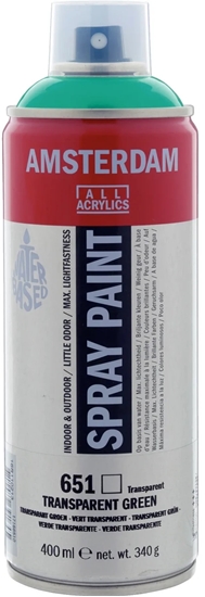 Picture of Amsterdam Spray Paint Transparent Green 651