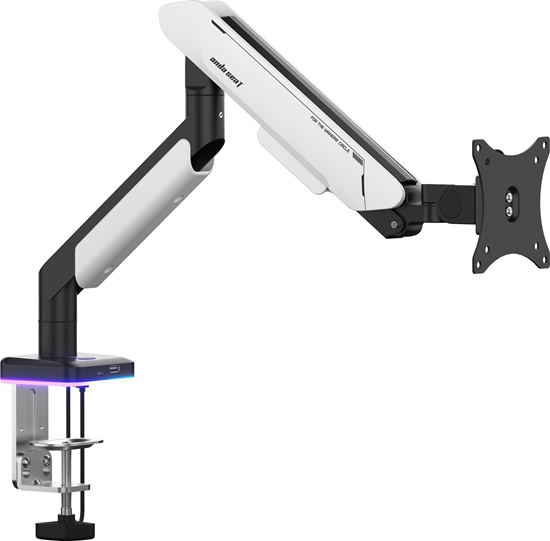 Picture of Anda Seat Uchwyt do monitora regulowany obrotowy Stealth II PRO RGB 17"- 42" biay