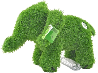 Picture of AniPlants, Grasfigur, "Elefant", stehend, Gartendeko, 35cm