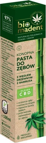 Picture of Annabis Bio* Madent konopna pasta do zbów 100g olejek