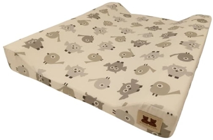 Picture of Anne & Mikael changing mat, 50 x 63 cm, owl, gray