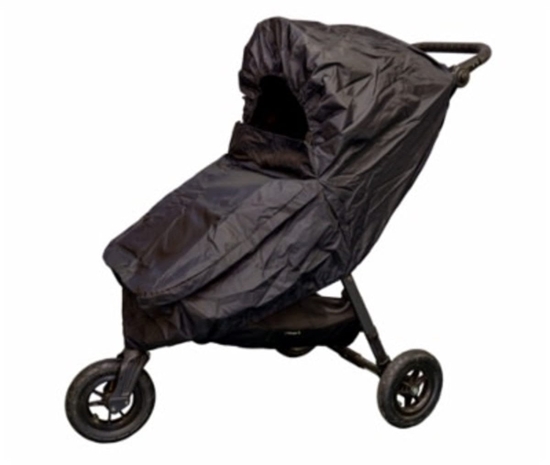Picture of Anne & Mikael rain cover, for stroller/canopy stroller, black