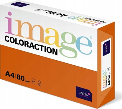 Attēls no Antalis Kopipapir Image Coloraction A4 80g Amsterdam Deep Orange 500ark/pkt