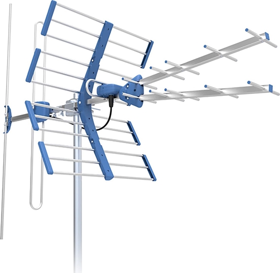 Picture of Antena DVB-T2 TV VHF UHF TT W21 Gold COMBO 5G Protected filtr Telkom Telmor