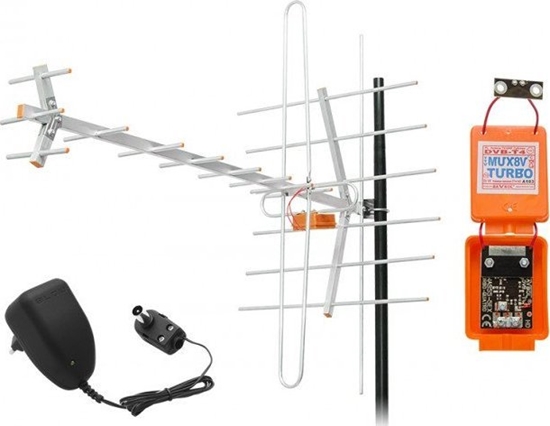 Изображение Antena RTV Blow Antena tv kier.dvb-t mux1238 akt/h+v