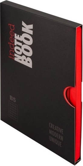 Picture of Antra Notes B5 kratka Indeed czerwony