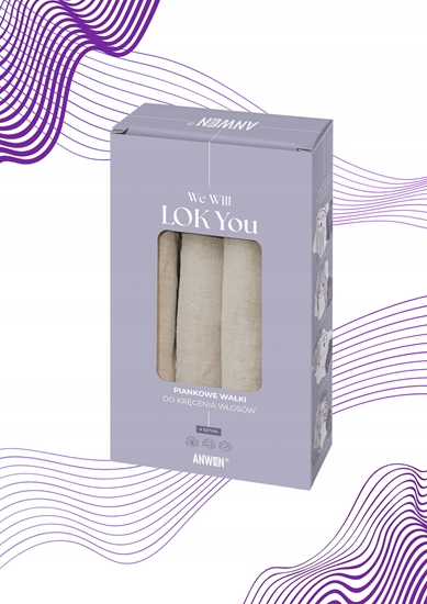 Picture of ANWEN_We Will Lok You waki do wosów bez ciepa 4szt