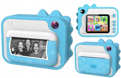 Attēls no Aparat Natychmiastowy Cyfrowy 20mp Kamera 1080p + Mp3 Drukarka Druk Zdj / P80 Niebieski