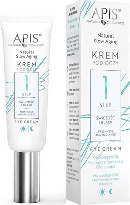 Picture of Apis Apis Natural Slow Aging krem pod oczy step 1 wieo i blask 15ml