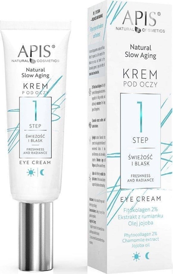 Picture of Apis Apis Natural Slow Aging krem pod oczy step 1 wieo i blask 15ml