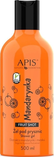 Picture of Apis APIS_Fruit Shot Shower Gel el pod prysznic Mandarynka 500ml