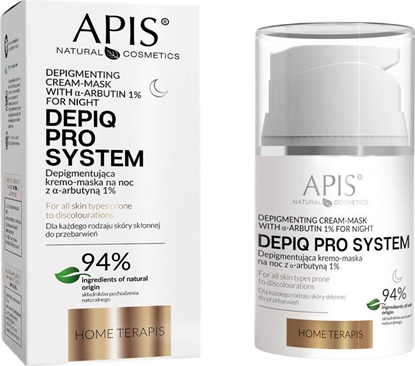 Picture of Apis Depiq Pro System Kremo-maska na noc z alfa-arbutyn 1%50ml