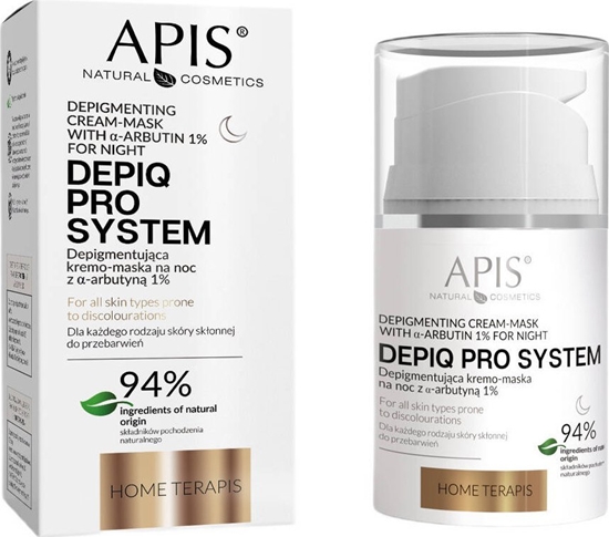 Picture of Apis Depiq Pro System Kremo-maska na noc z alfa-arbutyn 1%50ml