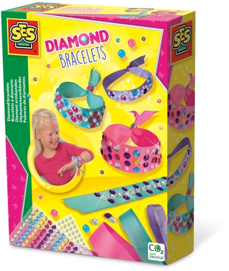 Picture of Apyrank gamybos rinkinys vaikams SES Creative Diamond Bands