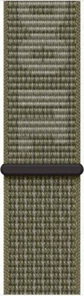 Изображение Apple Apple Nike Sport Loop Watch Band (olive green/grey, 41mm)
