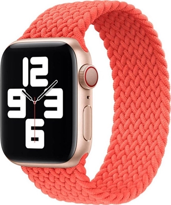 Attēls no Apple APPLE PASEK APPLE WATCH 3J268ZM/A BRAIDED SOLO LOOP 44MM SIZE 8 ELECTRIC ORANGE ORYGINALNA PLOMBA standard