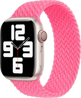 Attēls no Apple APPLE PASEK APPLE WATCH 3K439ZM/A BRAIDED SOLO LOOP 45MM SIZE 7 FLAMINGO ORYGINALNA PLOMBA standard