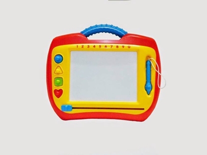 Picture of Apple MAGNETIC DOUBLE SIDED DRAWING BOARD TOY