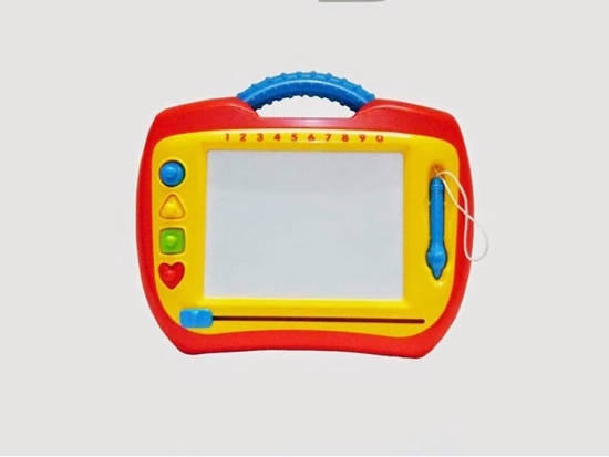 Picture of Apple MAGNETIC DOUBLE SIDED DRAWING BOARD TOY