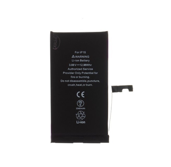 Изображение Apple replacement battery for iPhone 15 (3.86V, 3349mAh, 12.96Wh)