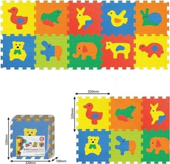 Изображение Apple TOY PUZZLE CARPET ANIMALS ST-1005B3 10D