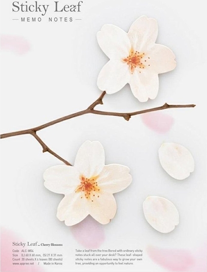 Picture of Appree Kartki samoprzylepne - winia biaa L