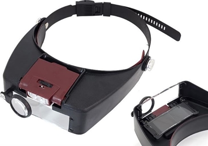 Picture of Apte AG578 LUPA 1,5x 3x 8,5x 10x LED NAGOWNA PROFESJ. uniwersalny