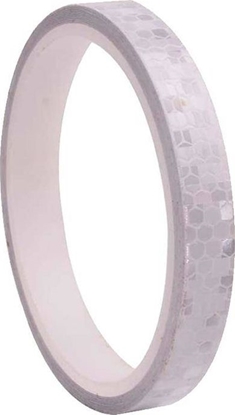 Picture of Aptel AG402C TAMA ODBLASKOWA ROWEROWA NAKLEJKA 3M srebrna 8m