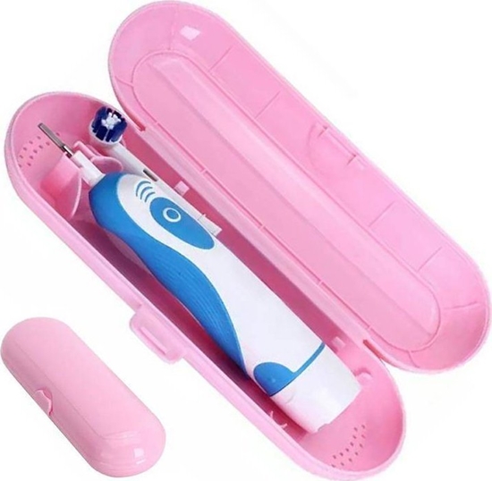 Изображение Aptel ETUI PODRÓNE na Elektryczn Szczoteczk do Zbów Oral-B róowe AG821B