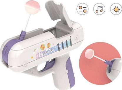 Attēls no Aptel PISTOLET NA LIZAKI Pudeko Zabawka fioletowy AG742