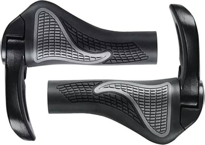 Attēls no Aptel ROWEROWE CHWYTY DO KIEROWNICY Gripy 2 szt czarne RW23