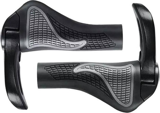 Picture of Aptel ROWEROWE CHWYTY DO KIEROWNICY Gripy 2 szt czarne RW23