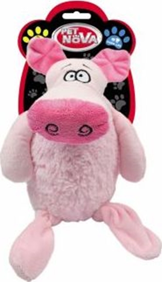 Picture of Aqua Nova PETNOVA SWINIA DUZA PLUSZOWA PISZCZACA 35CM PLU-PIG-LARGE 4136