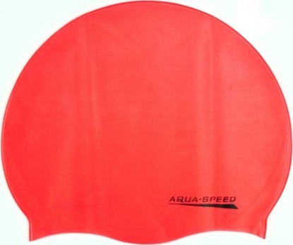 Picture of Aqua-Speed Czepek pywacki z silikonu MONO pamaraczowy Aqua-Speed