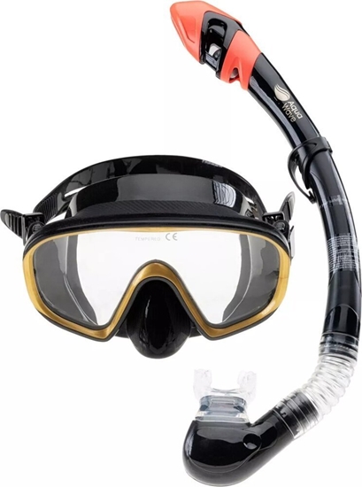 Picture of AquaWave Zestaw donurkowania Aquawave TEUTIDA SET black/gold