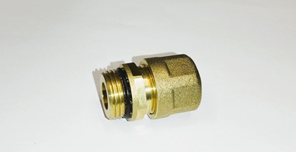 Изображение AQUER Zczka rozczna Aquer PEX ZGZ1612OR TK z oringiem do rury PEX 1/2"x16 GZ