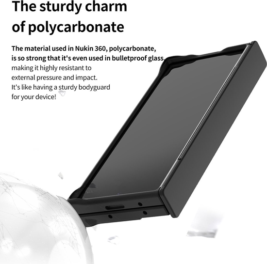 Изображение Araree etui Nukin 360 SP Sam Z Fold6 czarny|black 